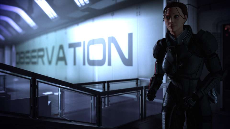 Mass Effect 2 Shepard Cerberus facility