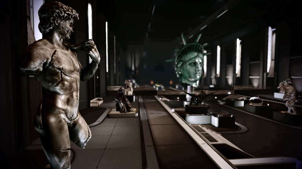 Mass Effect 2 statue of David