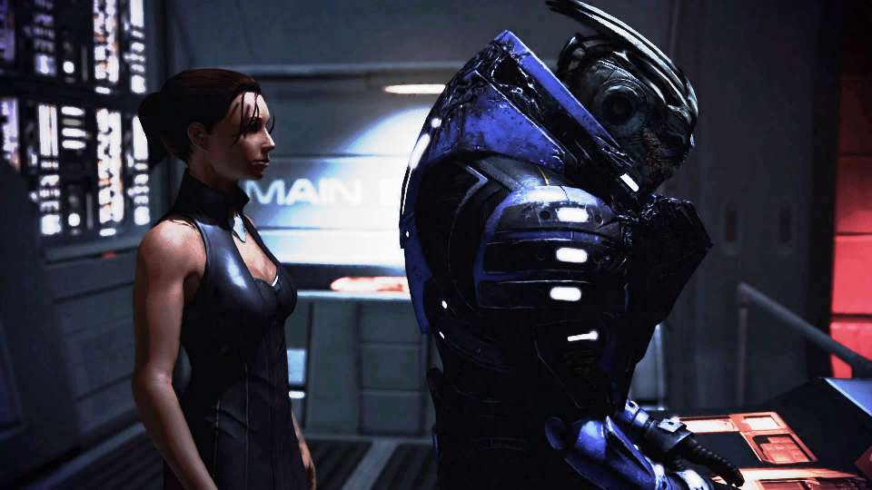 Mass Effect 2 Shepard dress Garrus calibrations