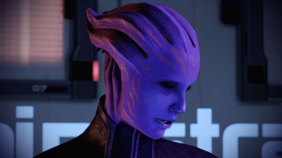 Mass Effect 2 asari conversation