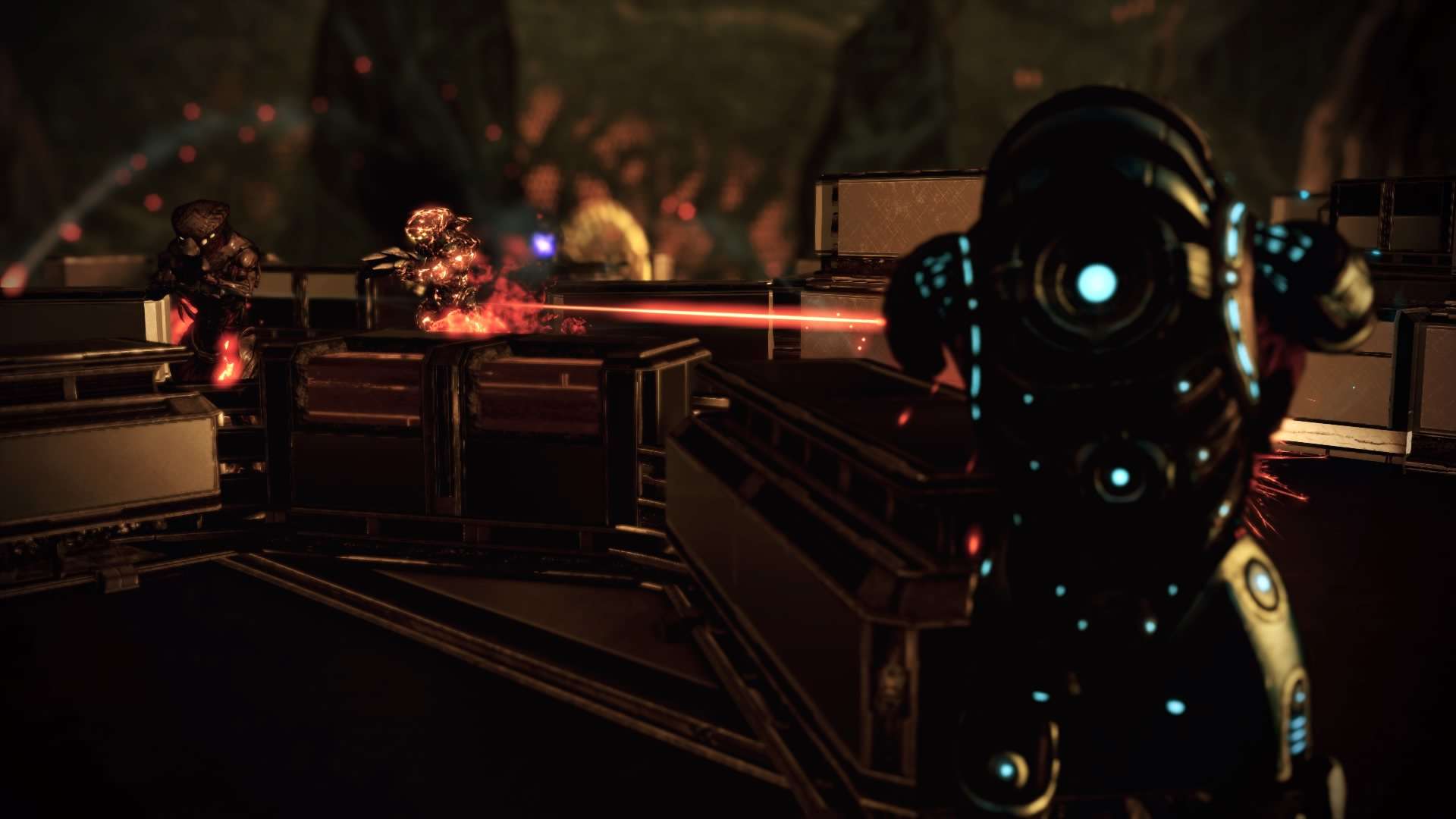 Mass Effect 2 Grunt collectors combat