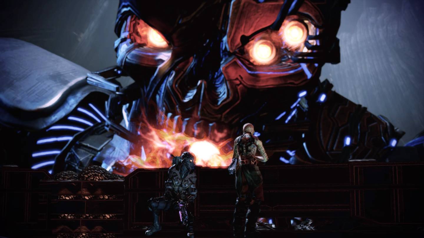Mass Effect 2 Legendary Edition reaper human boss