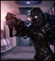 Mass Effect 2 Legendary Shepard collector armor