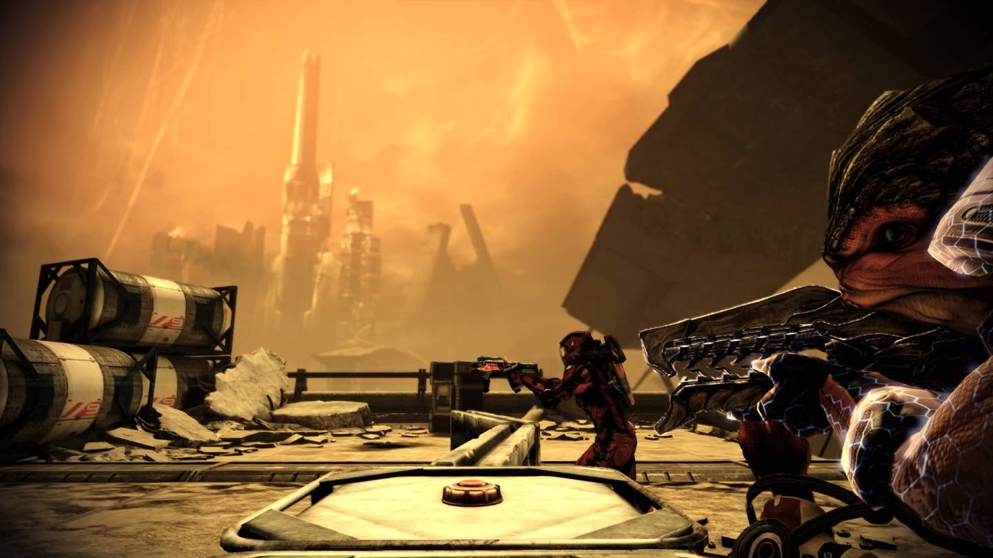 Mass Effect 2 Legendary Grunt Shepard cover Tuchanka