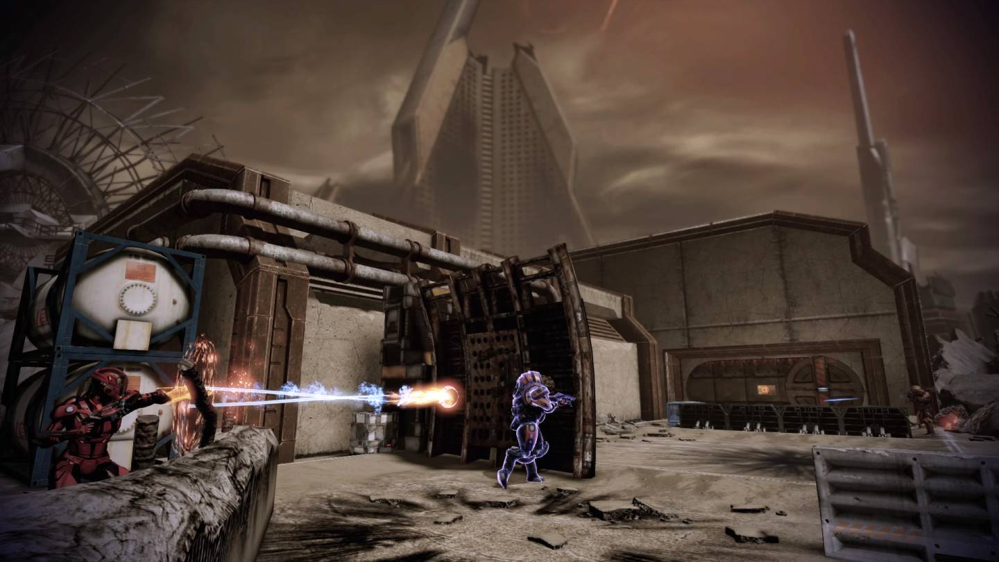 Mass Effect 2 Legendary Shepard incinerate krogan Tuchanka