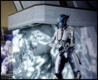 Mass Effect 2 Legendary shadow broker ship Liara combat