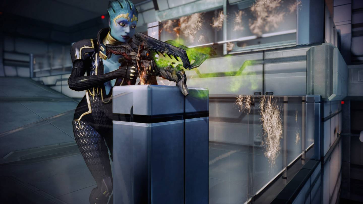 Mass Effect 2 Legendary Morinth collector rifle cover
