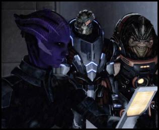 Mass Effect 2 Legendary Shepard Grunt Garrus asari police