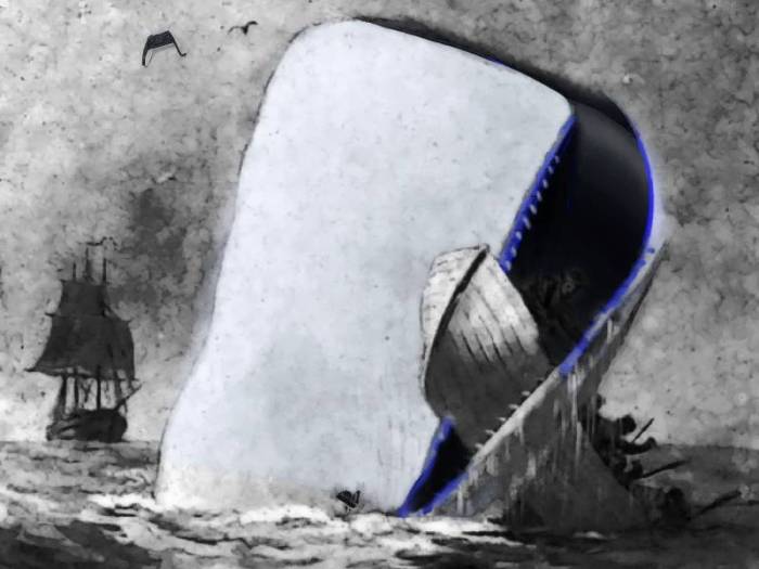 Moby Dick Playstation 5 bad mashup deep social commentary