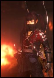 Nioh 2 protagonist female fire building