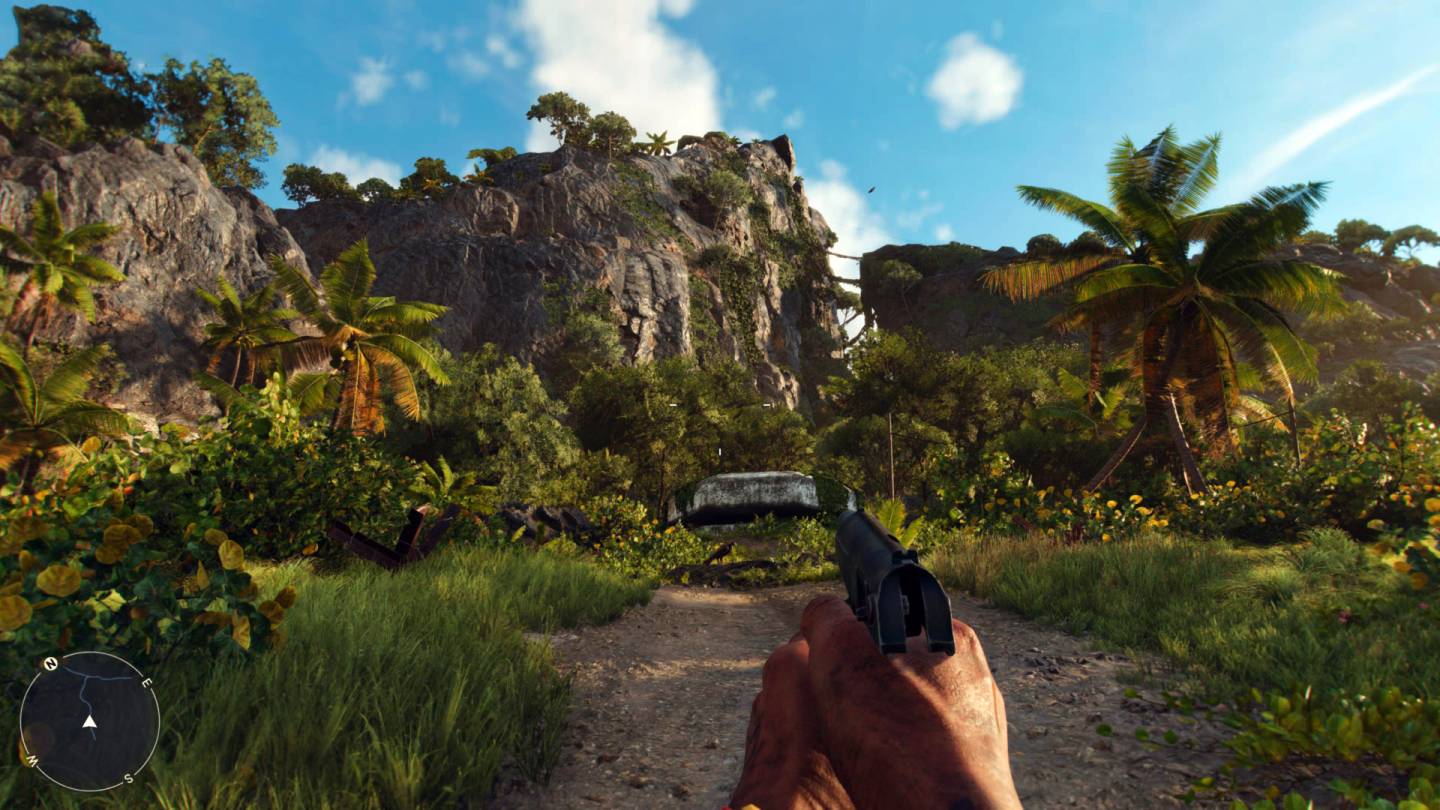 Far Cry 6 jungle beach pillbox graphics
