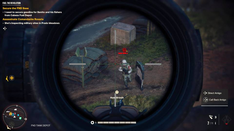 Far Cry 6 Fuel the Revolution sniping shield armor