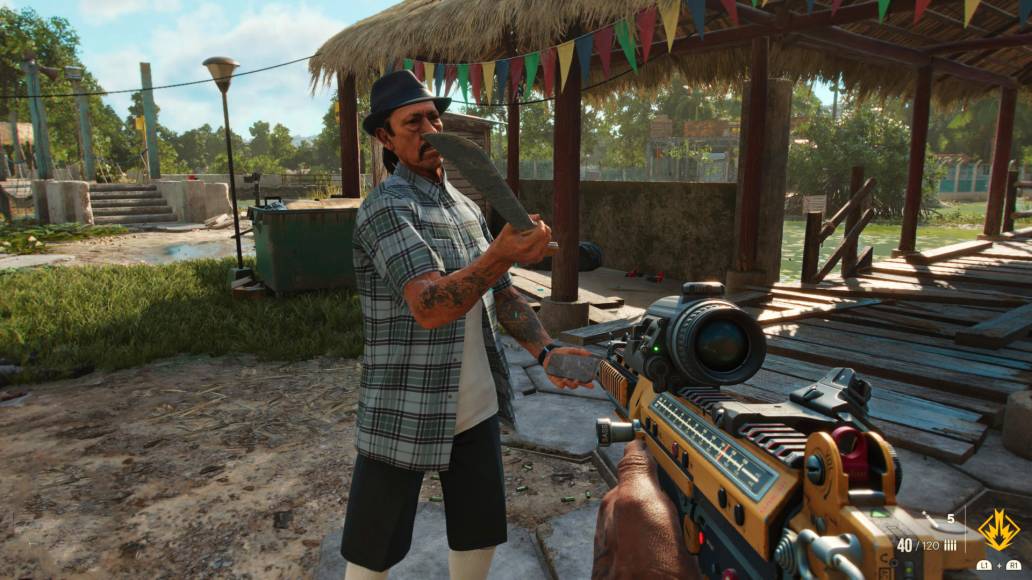 Far Cry 6 Danny Trejo machete