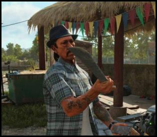 Far Cry 6 Danny Trejo machete