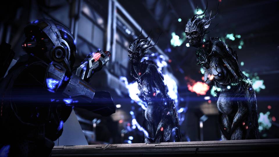 Mass Effect 3 Legendary leviathan Shepard banshees asari combat