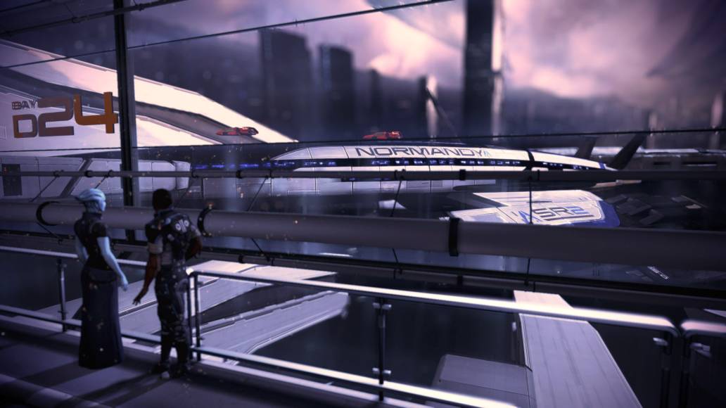 Mass Effect 3 Legendary docking bay D24 asari human Normandy Citadel