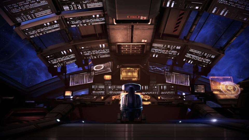 Mass Effect 3 Legendary Normandy cockpit
