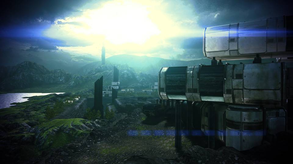 Mass Effect 3 Legendary Eden Prime view apartments