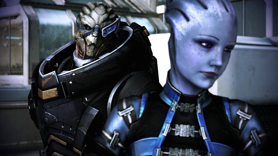 Mass Effect 3 Legendary Garrus Liara conversation