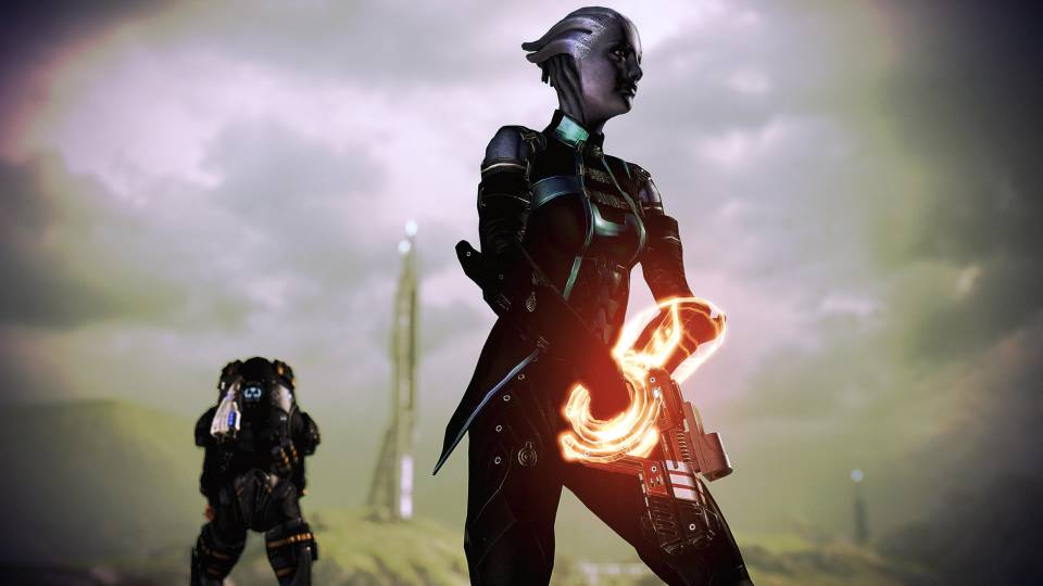 Mass Effect 3 Legendary Liara omnitool pistol Eden Prime
