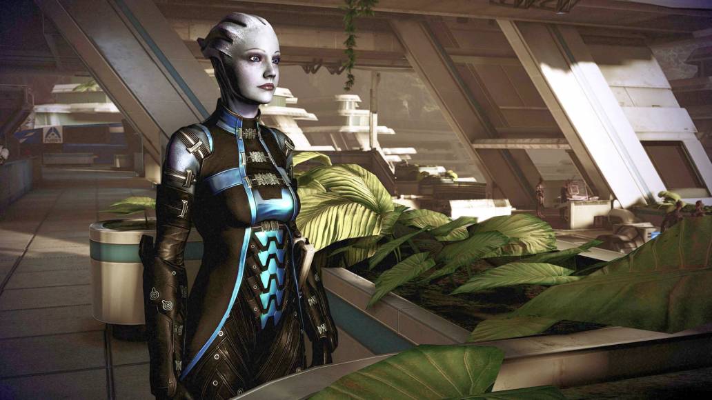Mass Effect 3 Legendary Liara SurKesh garden asari