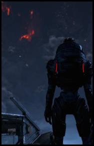 Mass Effect 3 Legendary Victus turian Palavan burning