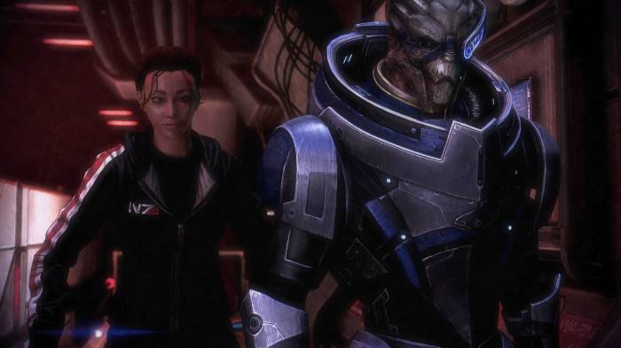 Mass Effect 3 Legendary Shepard Garrus conversation