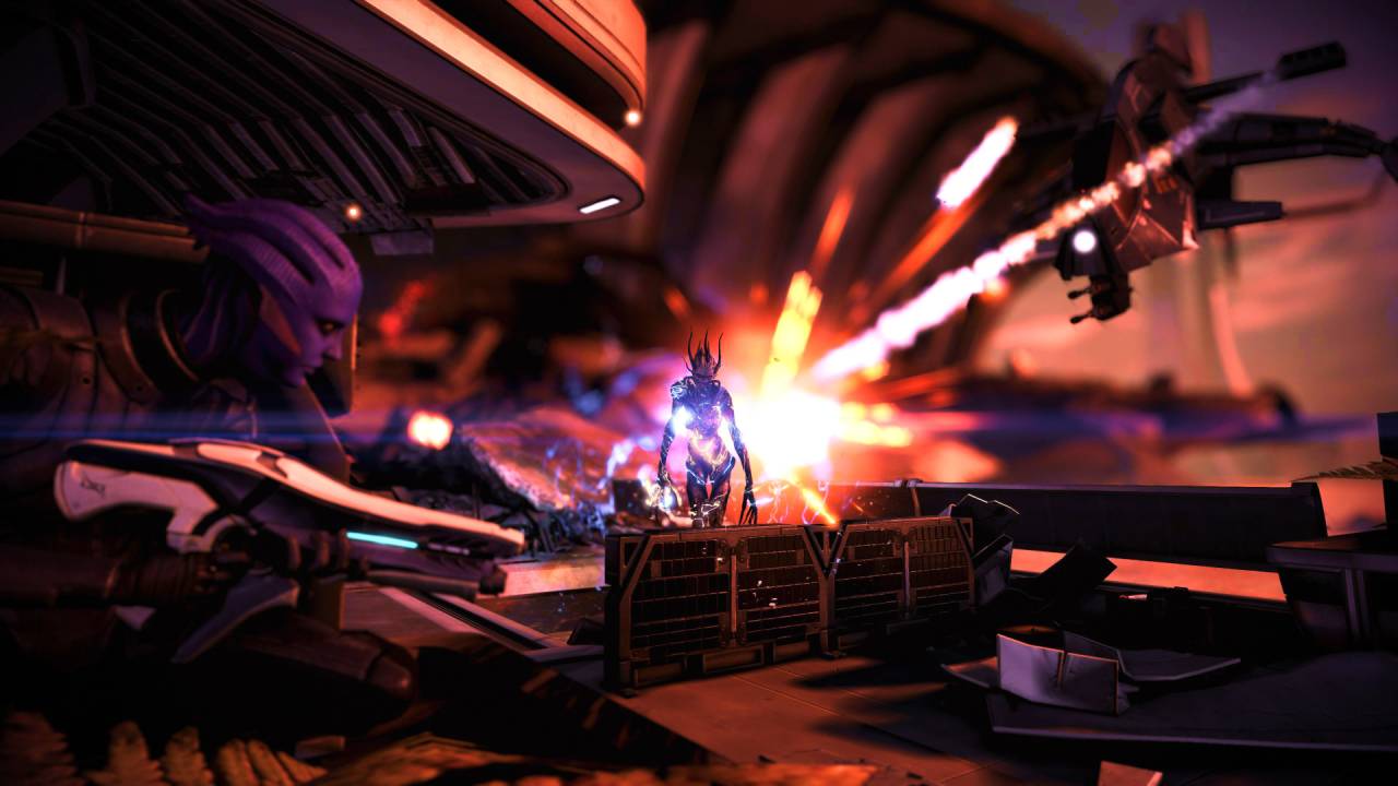 Mass Effect 3 Legendary asari commando banshee gunship