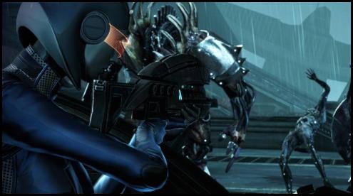 Mass Effect 3 Legendary Leviathan EDI shooting husk