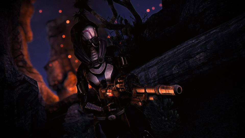 Mass Effect 3 Legendary Tali Rannoch shotgun fire