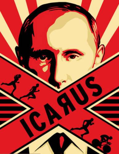 Icarus Netflix poster Putin