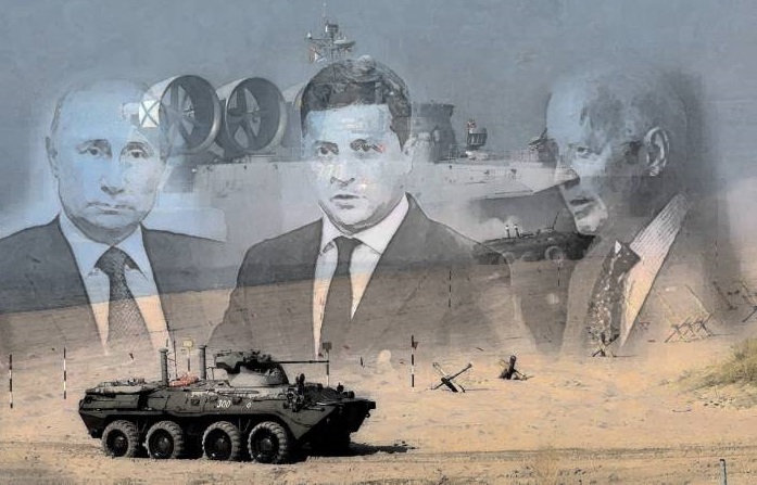 Russia Ukraine Putin Zelensky Biden hovercraft