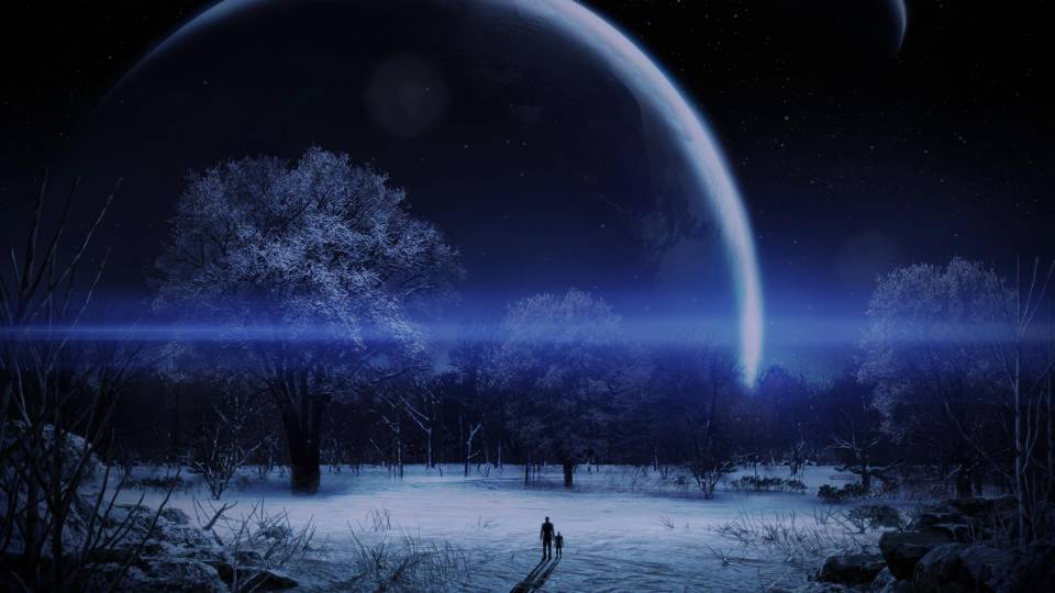 Mass Effect 3 Legendary end moon Buzz Aldrin child