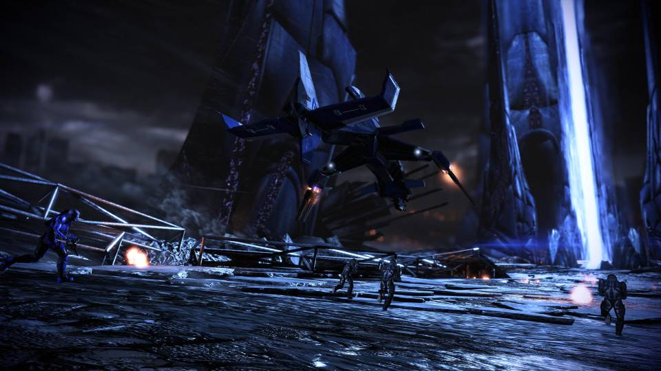 Mass Effect 3 Legendary London Reaper space elevator