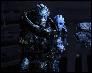 Mass Effect 3 Legendary London Garrus Tali injured