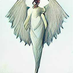dall-e mini neural network mythical angel