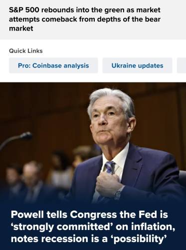 CNBC Jerome Powell inflation