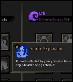 Gunfire Reborn hero skills acidic explosion