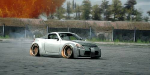 Stable Diffusion Nissan 350Z drifter stylized