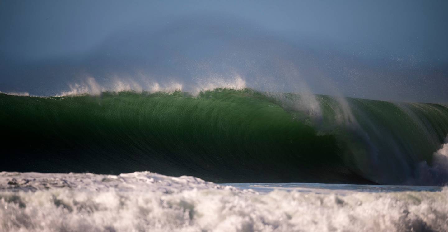 Surfing Blacks Beach La Jolla January 06 2023 barrel