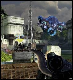 Halo 3 Master Chief Collection covenant dropship outpost