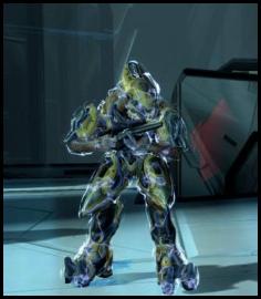 Halo 4 MCC elite with shield up