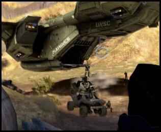 Halo 3 Master Chief Collection unsc pelican warthogs