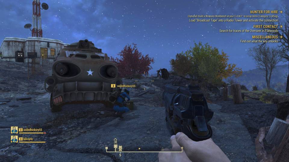 Fallout 76 sneaking combat ghouls