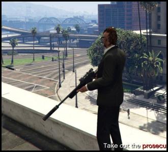 Grand Theft Auto Online prison break snipe prosecutors