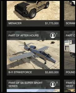 Grand Theft Auto Online warstock cache and carry web site