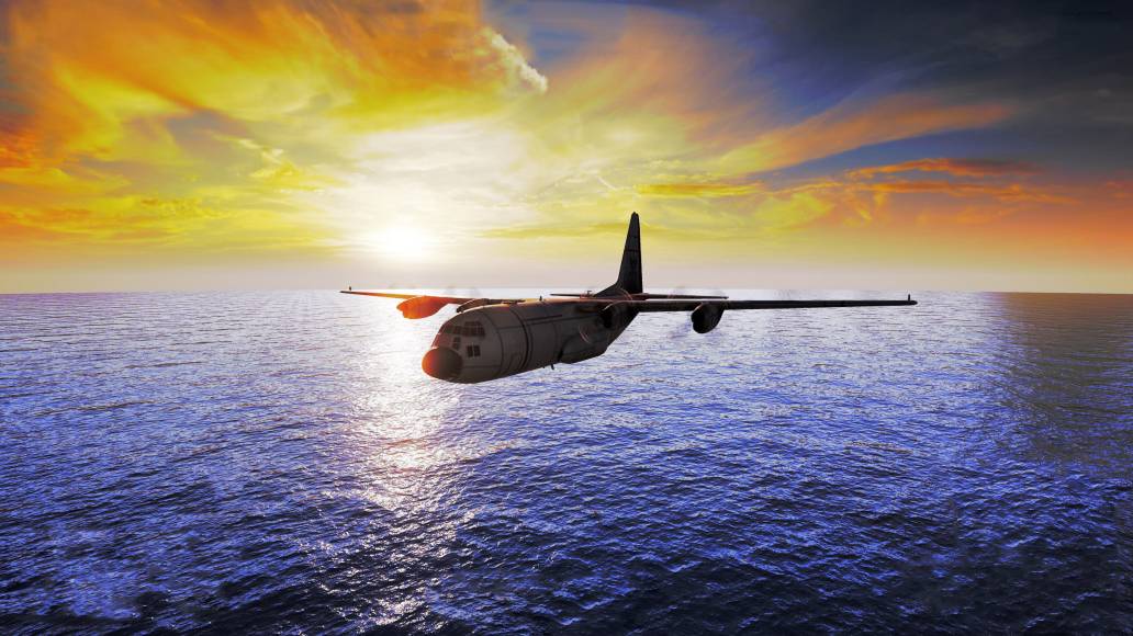 PUBG Playerunknowns Battlegrounds drop plane sunset