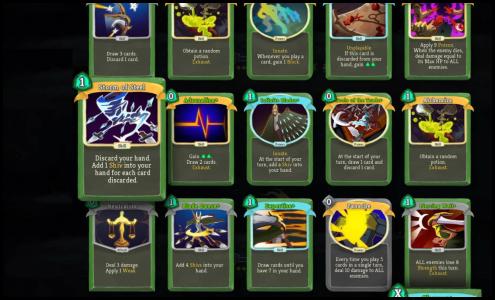 Slay the Spire Silent shiv potion deck