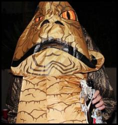 Costume Halloween inflatable Jabba the Hutt