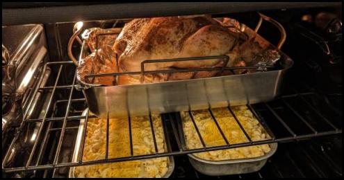Popeyes turkey oven Thanksgiving
